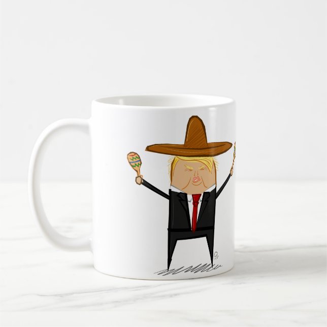 Mexican Donald Trump Mug (Left)