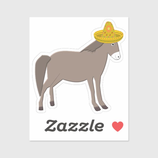 Mexican Donkey Day of the Dead (Sheet)