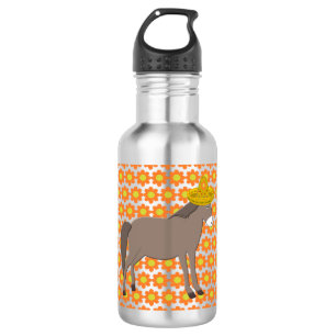 Mexican Donkey Day of the Dead 532 Ml Water Bottle