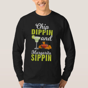 Mexican Drinking Squad Lime Chip Dippin Margarita  T-Shirt