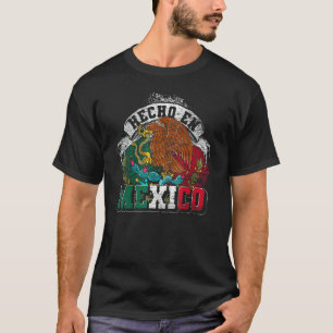 Mexican Eagle Hispanic Mexican Culture Hecho En Me T-Shirt