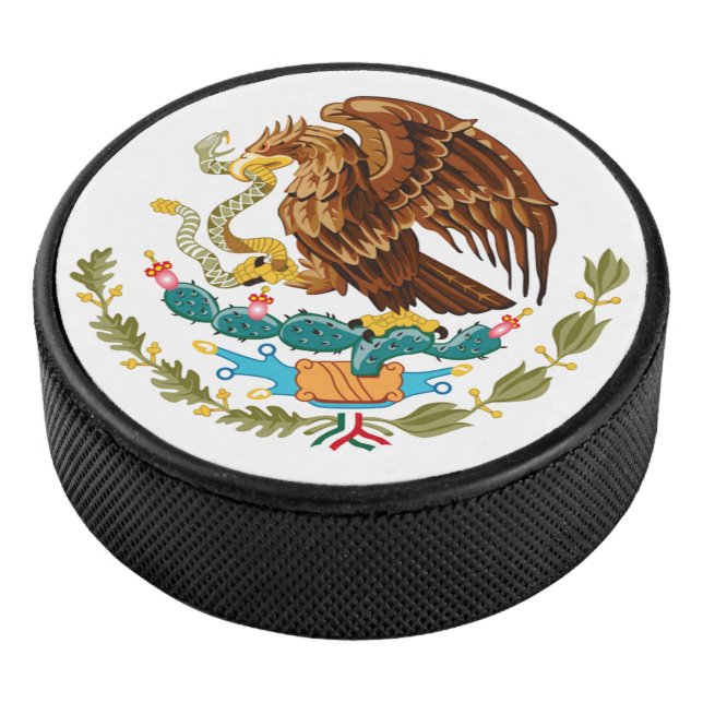 Mexican Eagle Hockey Puck (3/4)