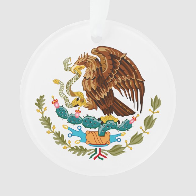 Mexican Eagle Ornament (Front)