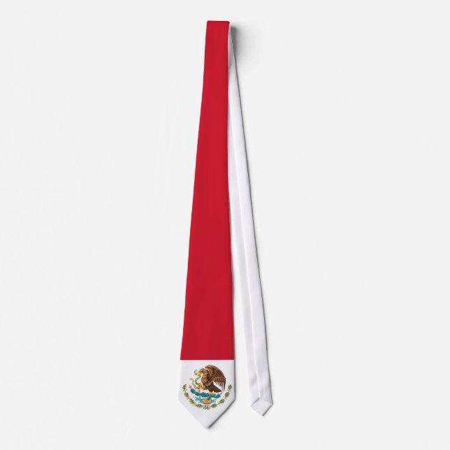 Mexican Eagle Tie (Red) (Front)