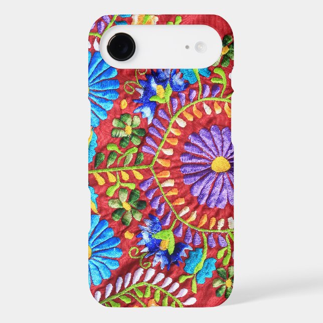 Mexican Embroidery design iPhone 7/8 case (Back)