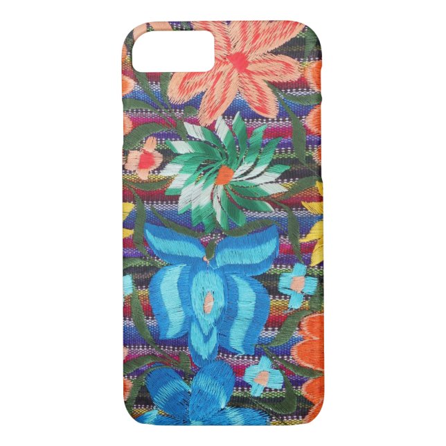Mexican Embroidery design iPhone 7/8 case (Back)