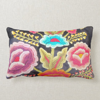 Mexican Embroidery design Lumbar Cushion