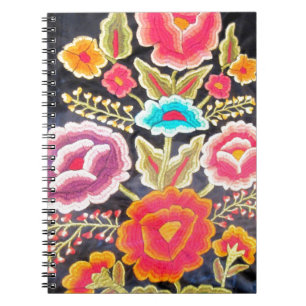 Mexican Embroidery design Notebook