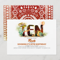 Mexican Fiesta 10th Birthday Party
