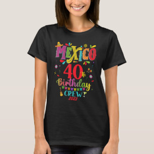 Mexican Fiesta 50th Bday Matching Group 5 T-Shirt
