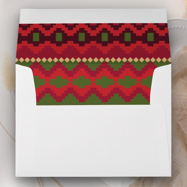 Mexican Fiesta Aztec Pattern Envelope (Creator Uploaded)