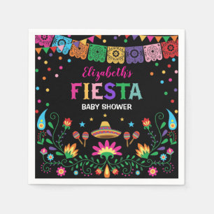 Mexican Fiesta Baby Shower Party Favours Napkin