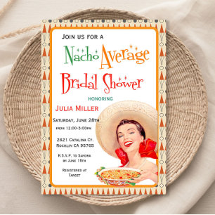 Mexican Fiesta Bridal Shower Invitation