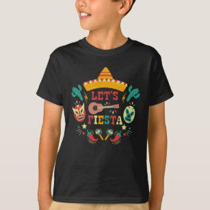 Mexican Fiesta Cinco De Mayo Cactus Mexico T-Shirt