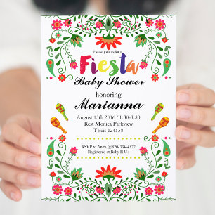 Mexican Fiesta Cinco De Mayo Party Invitation