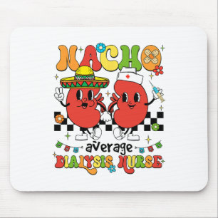 Mexican Fiesta Cinco De Mayo Rn Nacho Average Dial Mouse Pad