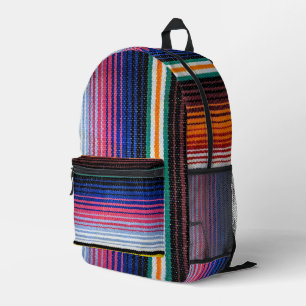 Mexican Fiesta Design Printed Backpack
