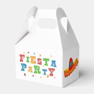 Mexican Fiesta Favour Box