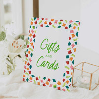 Mexican Fiesta Gifts and Cards Sign