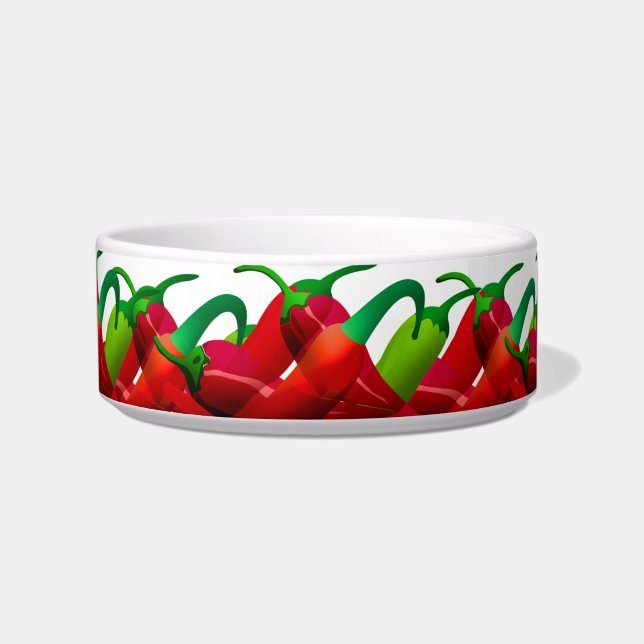 Mexican Fiesta Hot Chilli Peppers Bowl (Front)