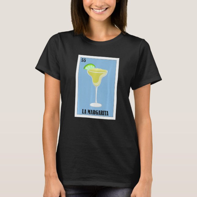 Mexican Fiesta  La Margarita T-Shirt (Front)