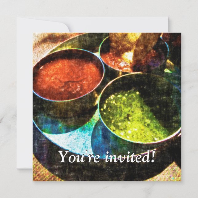 Mexican Fiesta Party Invitation (Front)