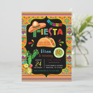 Mexican Fiesta Party Invitation Templates