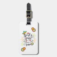 Mexican Fiesta Pattern Girls Just Wanna Have Sun