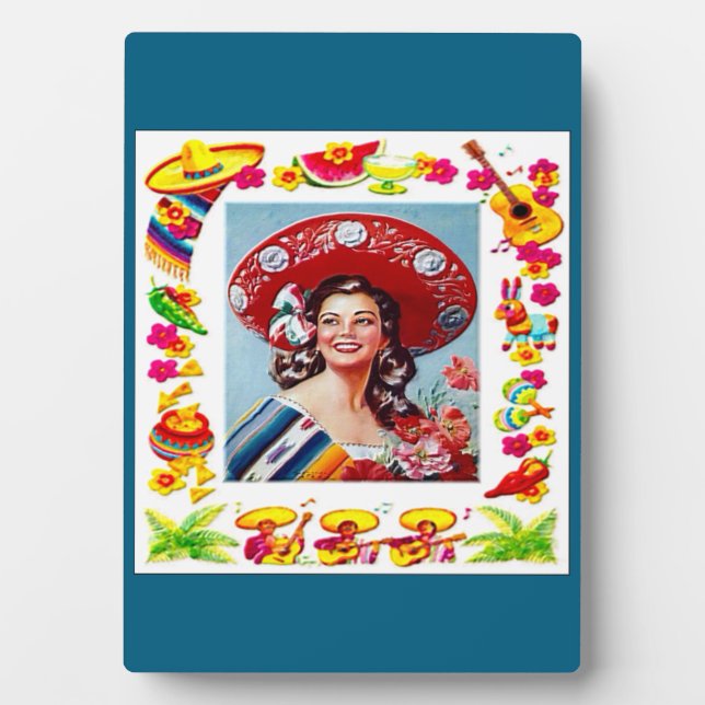 "Mexican Fiesta!" Plaque (Front)