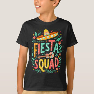 Mexican fiesta squad shirt for cinco de mayo party