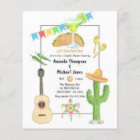 Mexican Fiesta Taco 'bout Love Couples Shower