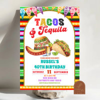 Mexican Fiesta Tacos and Tequila Birthday