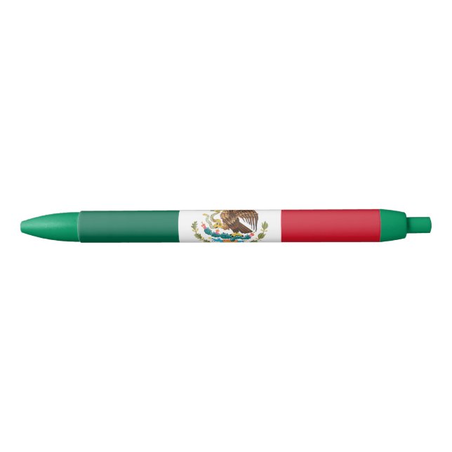 Mexican Flag Blue Ink Pen (Front)