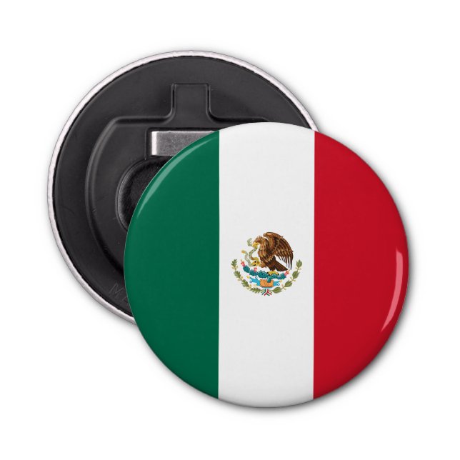 Mexican Flag Bottle Opener (Front)