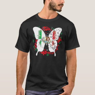 Mexican Flag Butterfly Mexicans T-Shirt