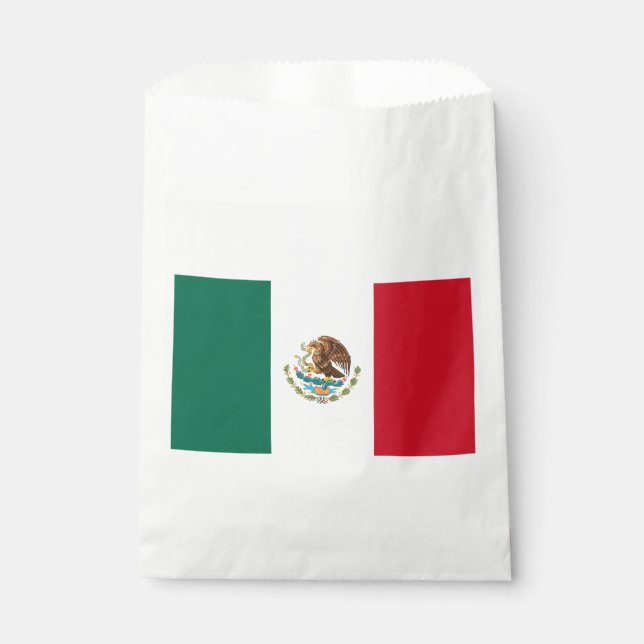 Mexican Flag Favour Bags (Front)