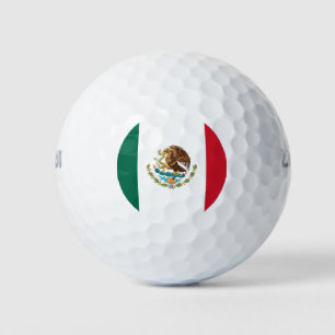 Mexican Flag - Flag of Mexico Golf Balls