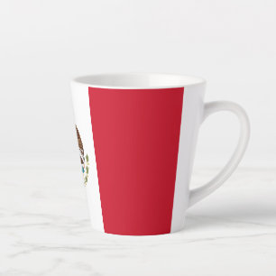 Mexican Flag - Flag of Mexico Latte Mug