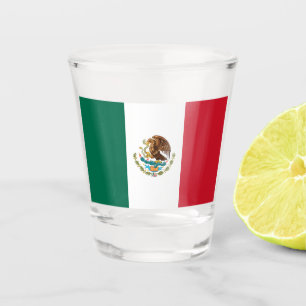 Mexican Flag - Flag of Mexico Shot glass