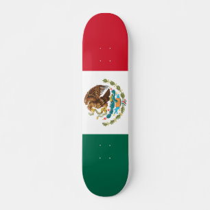 Mexican Flag - Flag of Mexico Skateboard