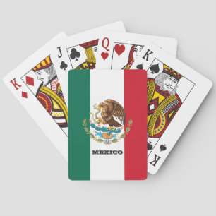 Mexican Flag Games, Mexico Playing Cards