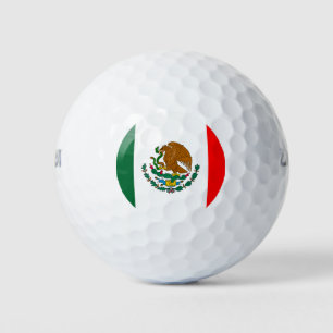 Mexican flag golf balls