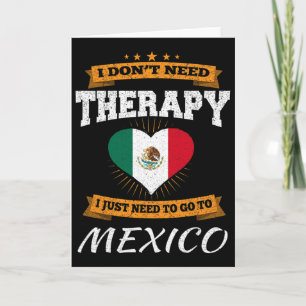 Mexican Flag I Mexico Flag I Vacation Mexican Card
