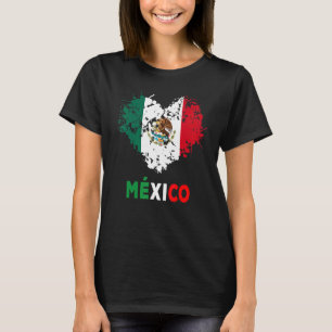 Mexican Flag Idea De Mexico Para Mujeres & Mexico  T-Shirt