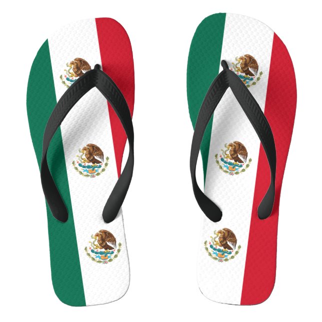 Mexican flag jandals (Footbed)