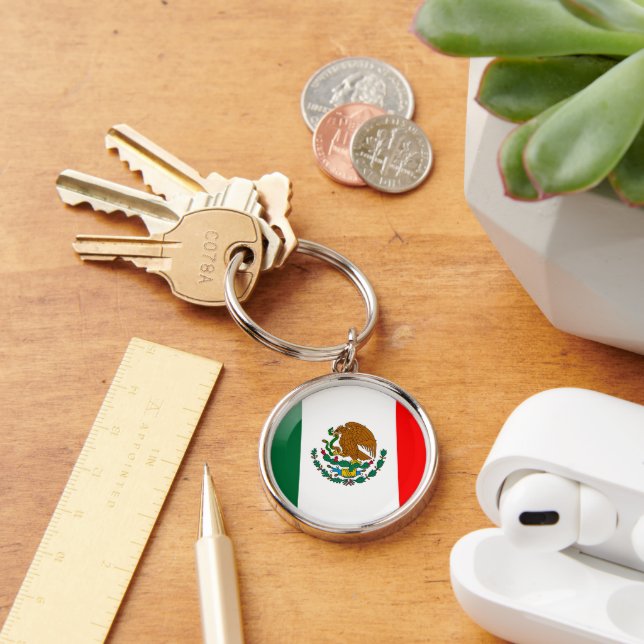 Mexican flag key ring (Desk)