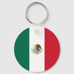 Mexican Flag Key Ring