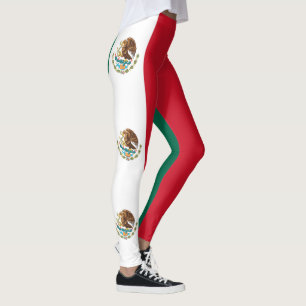 Mexican Flag Leggings