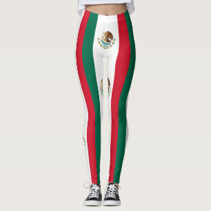 Mexican Flag Leggings