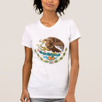 MEXICAN FLAG - MEXICO STYLE - COAT OF ARMS